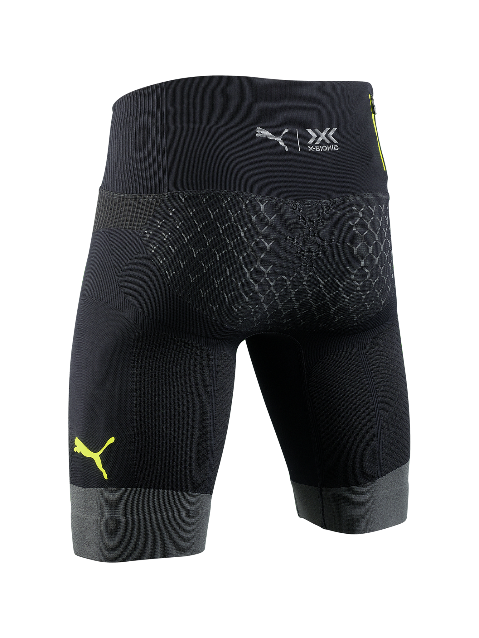 puma-twyce-run-shorts-laufshorts-herren-black-grey image 2