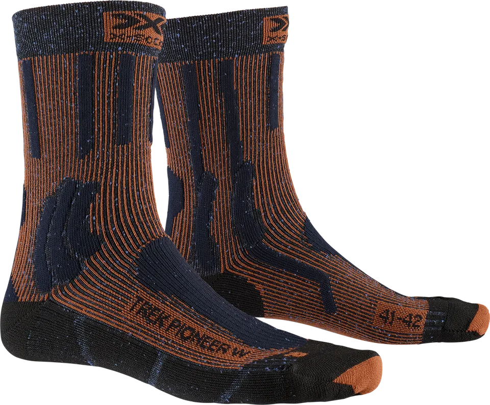 x-socks-trek-pioneer-wmn-wandersocken-schwarz-37-38 image 1