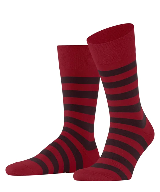 falke-sensitive-mapped-herren-socken-rot-scarlet-8228-baumwolle image 1