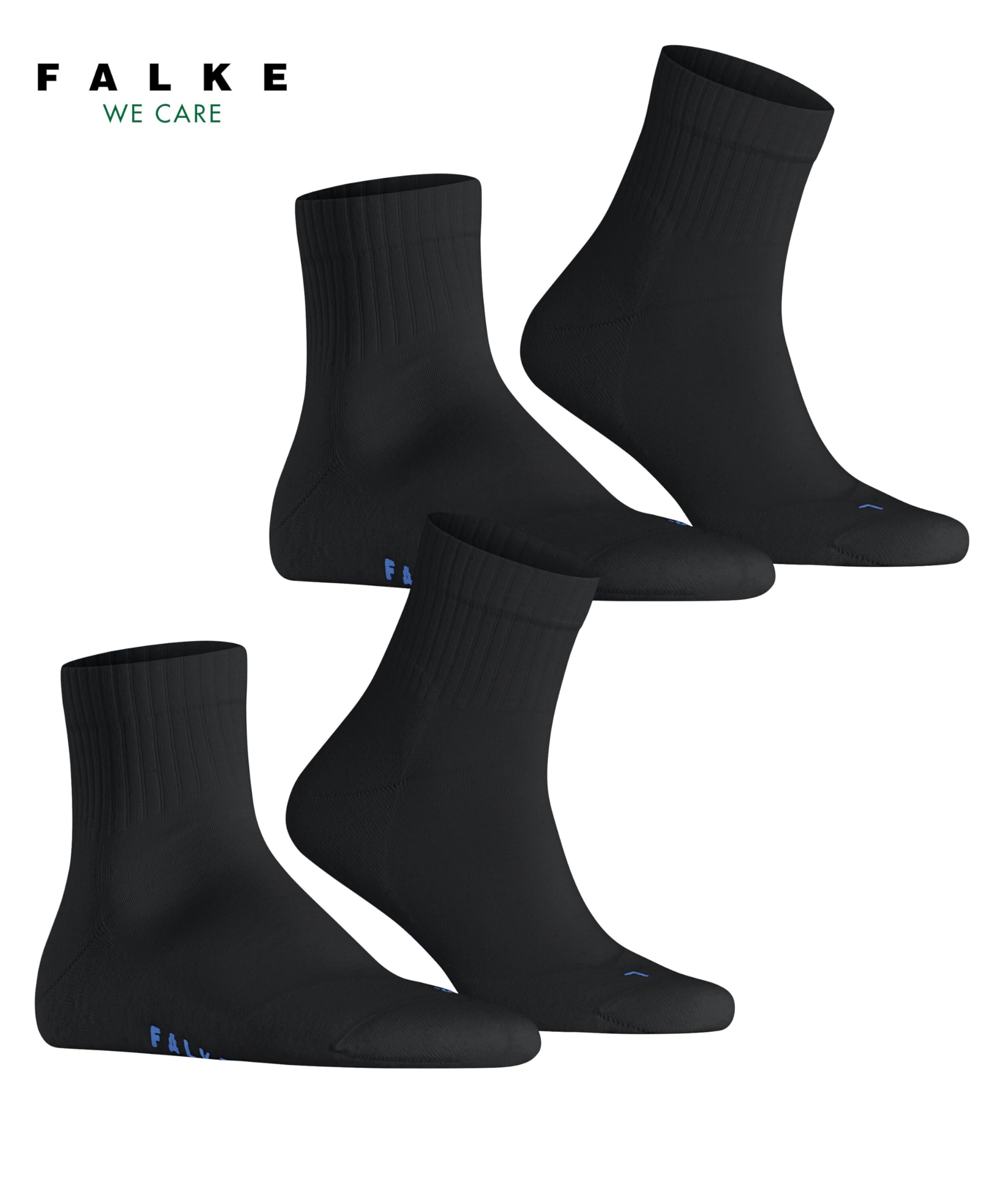 falke-ru4-run-2-pack-sneaker-socken-wei-39-41 image 3