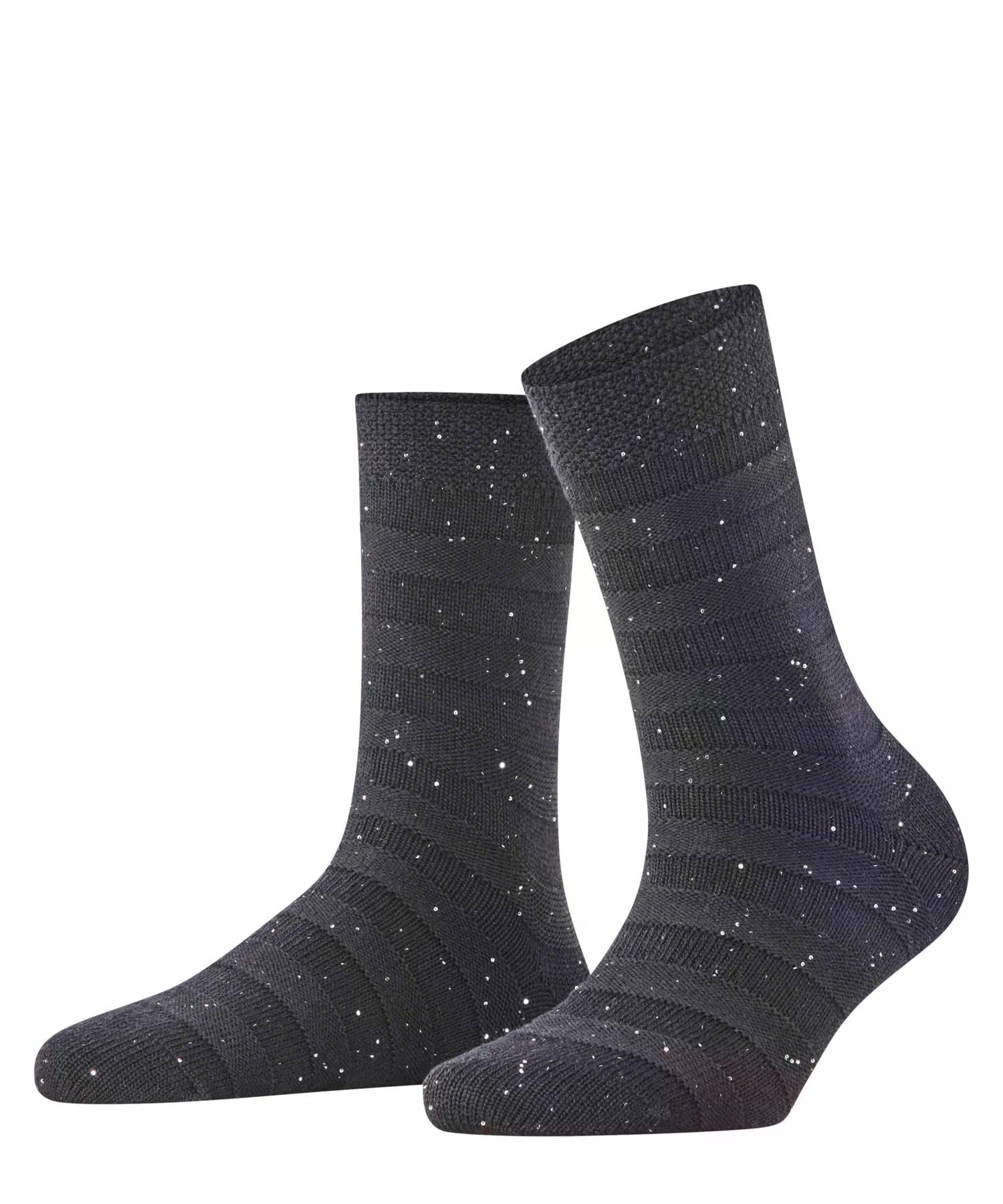 falke-family-sparkle-stripes-socken-braun-39-42-wolle-glitzer image 8