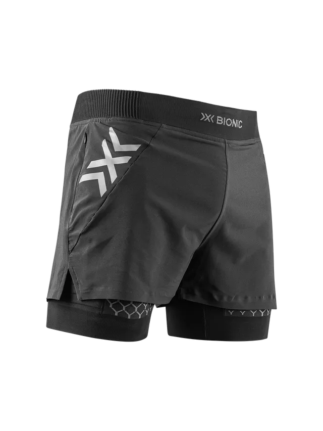 x-socks-twyce-race-2in1-shorts-herren-schwarz-laufhose image 1
