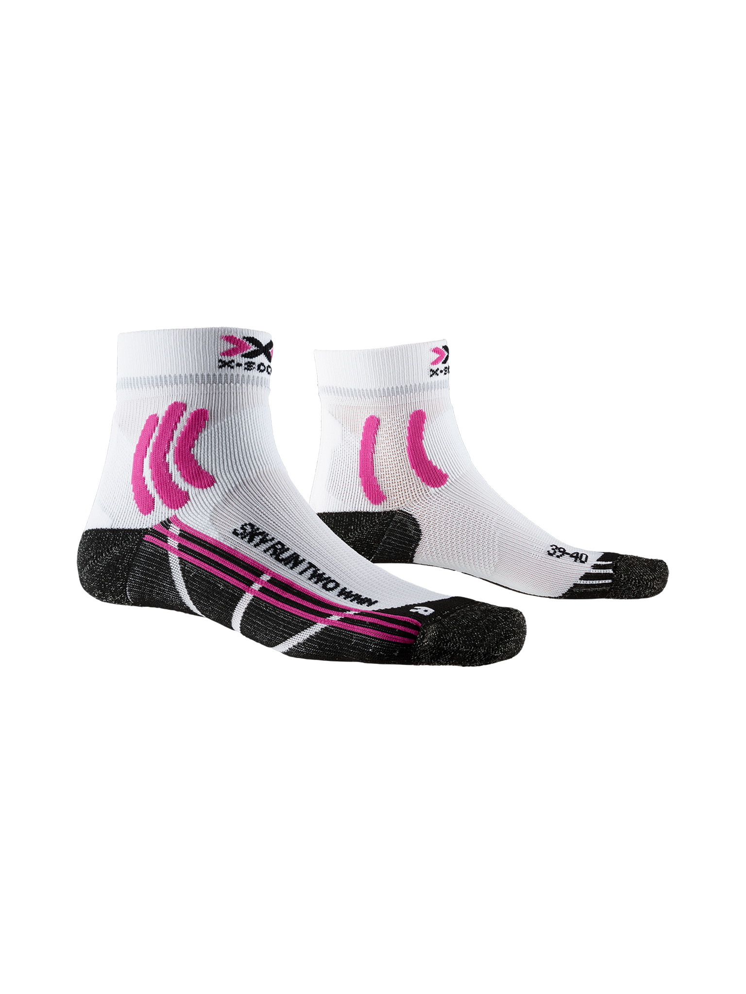 x-socks-sky-run-two-wmn-laufsocken-opal-black-damen image 2