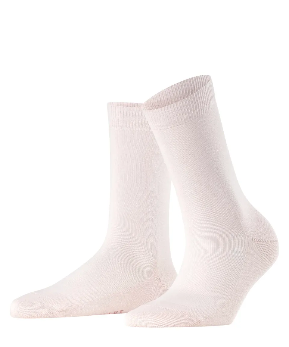 falke-family-damensocken-baumwolle-rosa-light-pink-8458 image 1