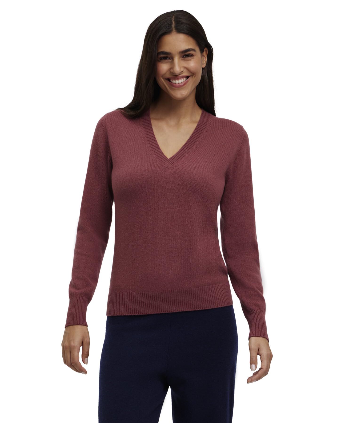 falke-luxury-classic-v-neck-pullover-kaschmir-damen image 1