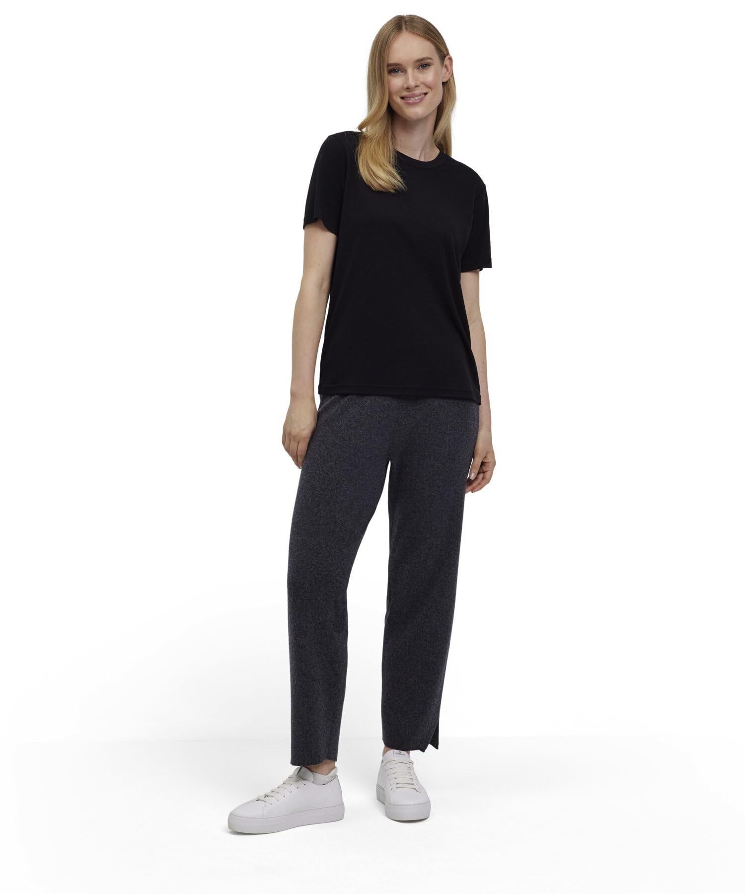 falke-cotton-touch-kurzarmshirt-damen-schwarz-basic image 3