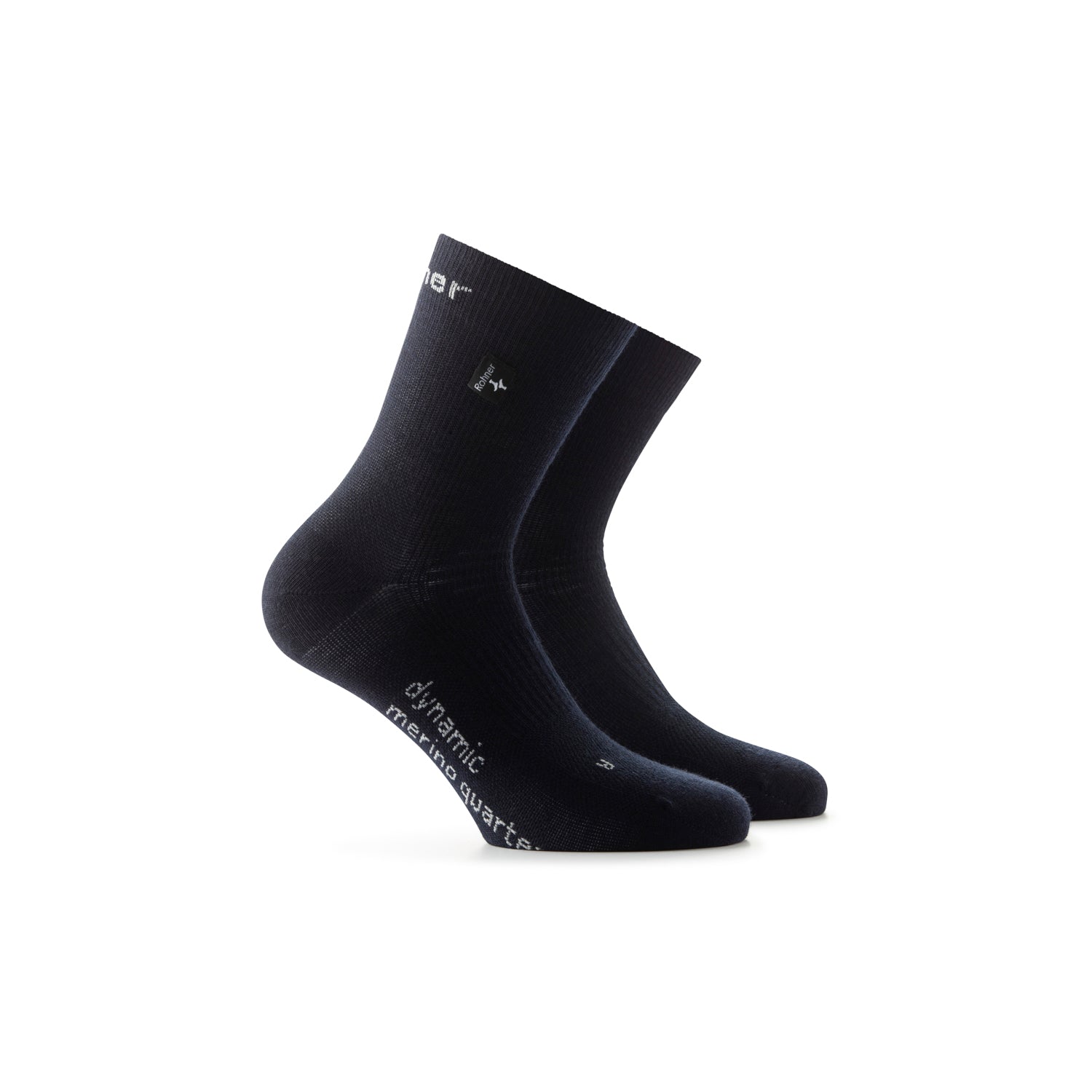 rohner-dynamic-merino-quarter-wandersocken-navy-dark-42-44 image 1
