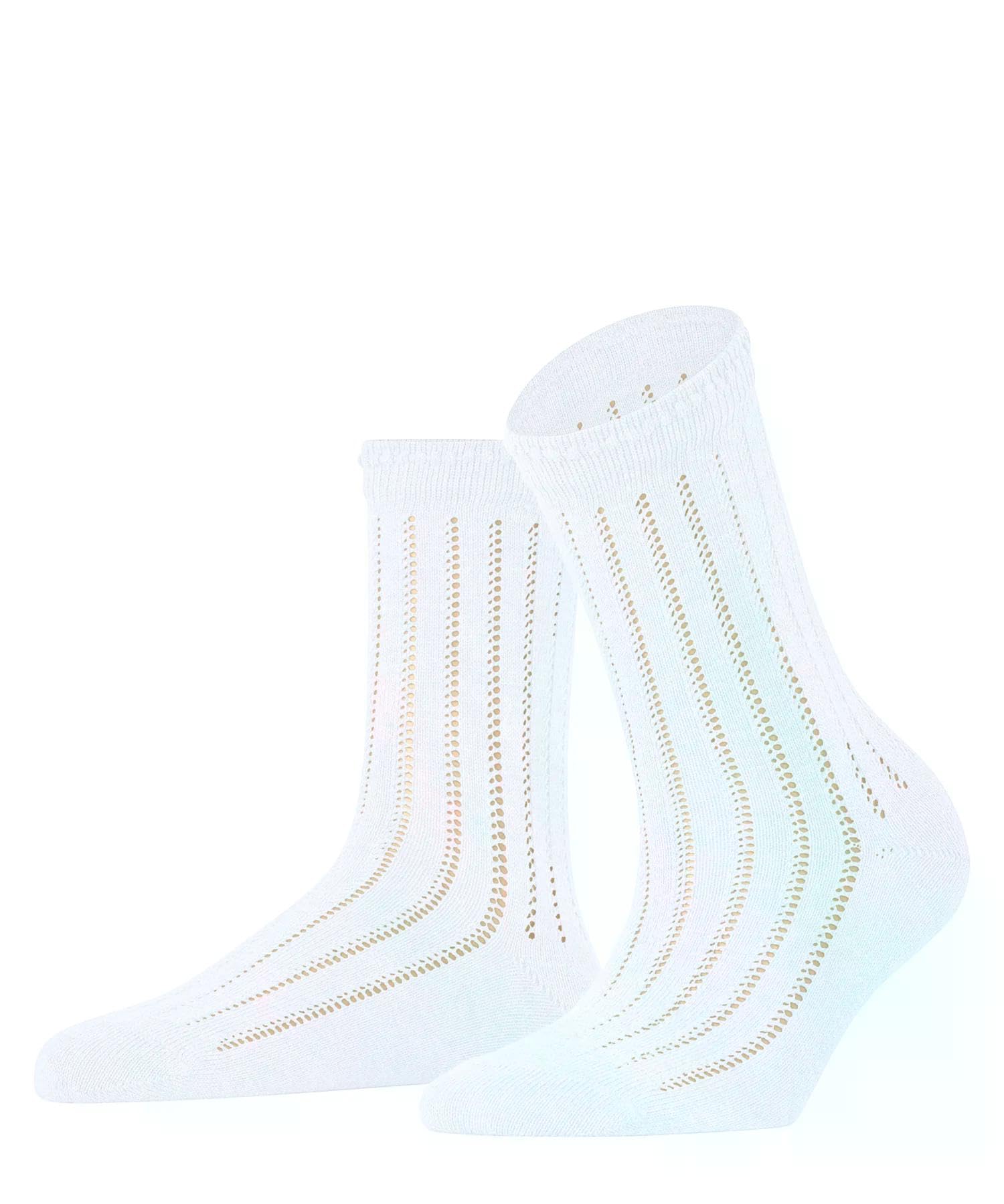 falke-eyelet-socken-39-42-ajour-baumwolle image 1