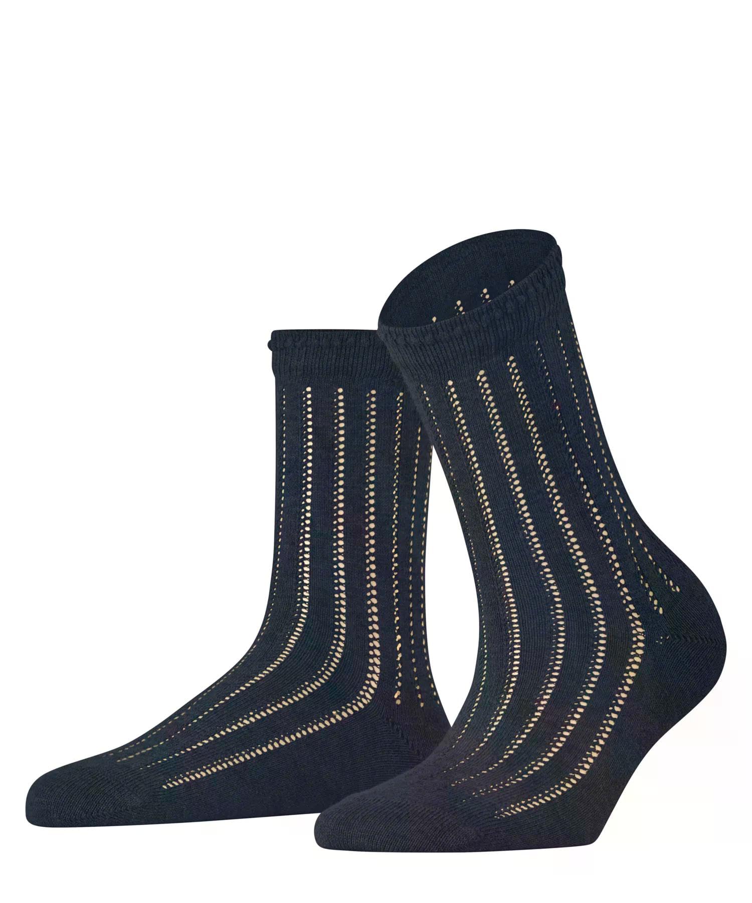 falke-eyelet-socken-39-42-ajour-baumwolle image 6
