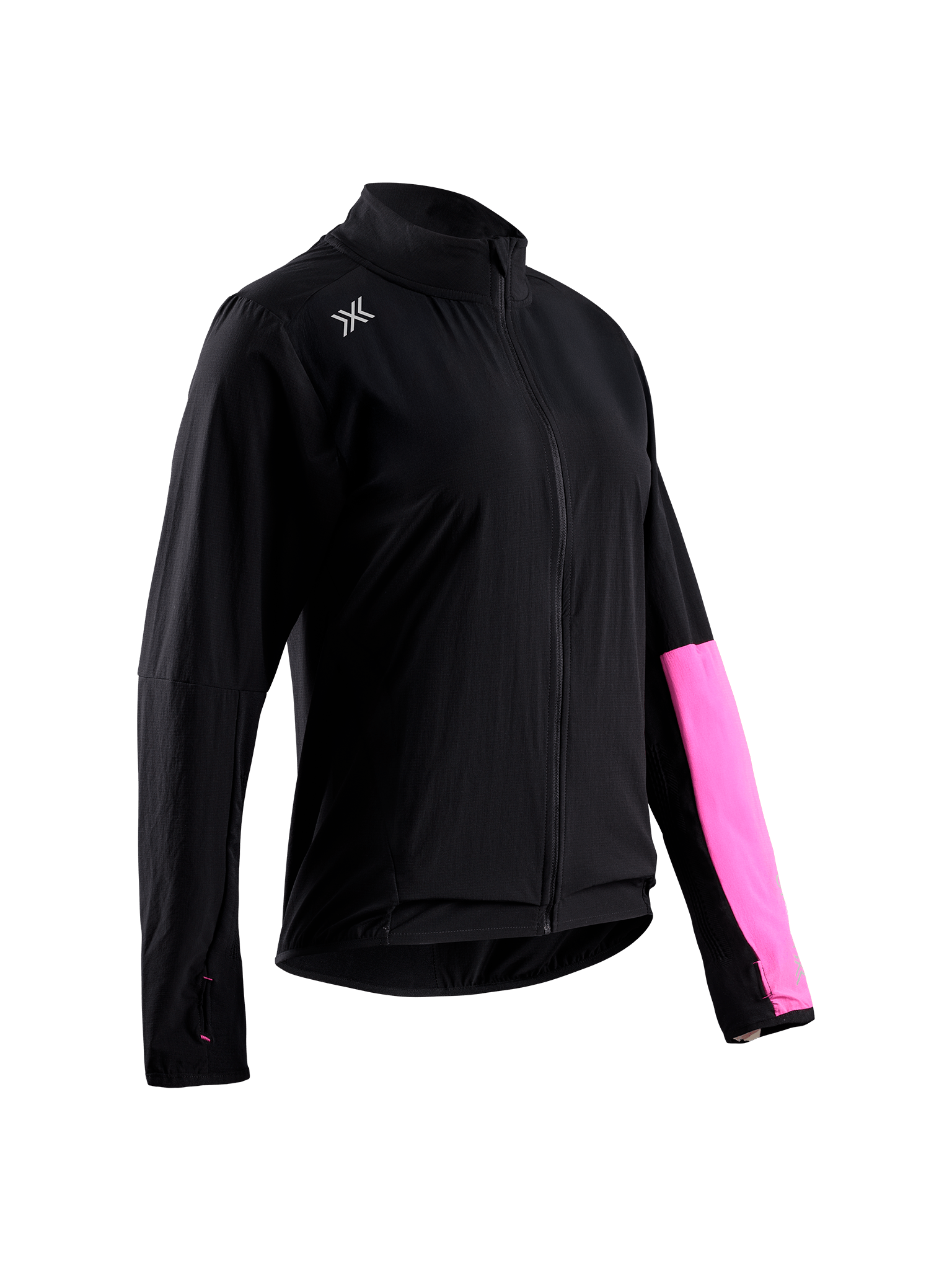 x-socks-corefusion-run-jacket-damen-laufjacke-schwarz-pink-m image 1