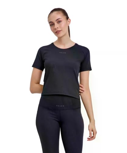 falke-true-motion-studio-t-shirt-damen-schwarz-kurzarm image 8