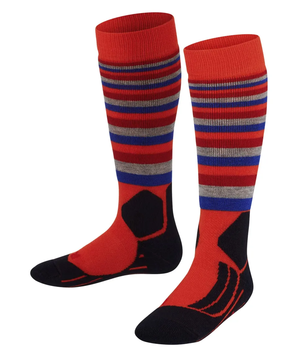 falke-sk2-stripes-kinder-skisocken-gelb-27-30-1-paar image 1