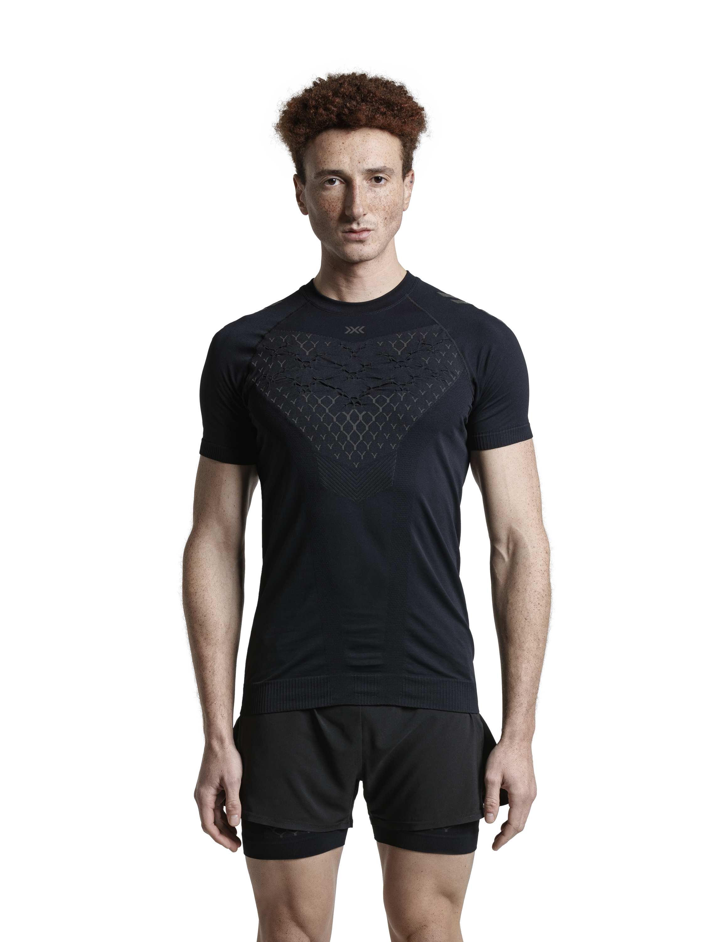 x-socks-twyce-run-laufshirt-herren-kurzarm-schwarz-atmungsaktiv image 6