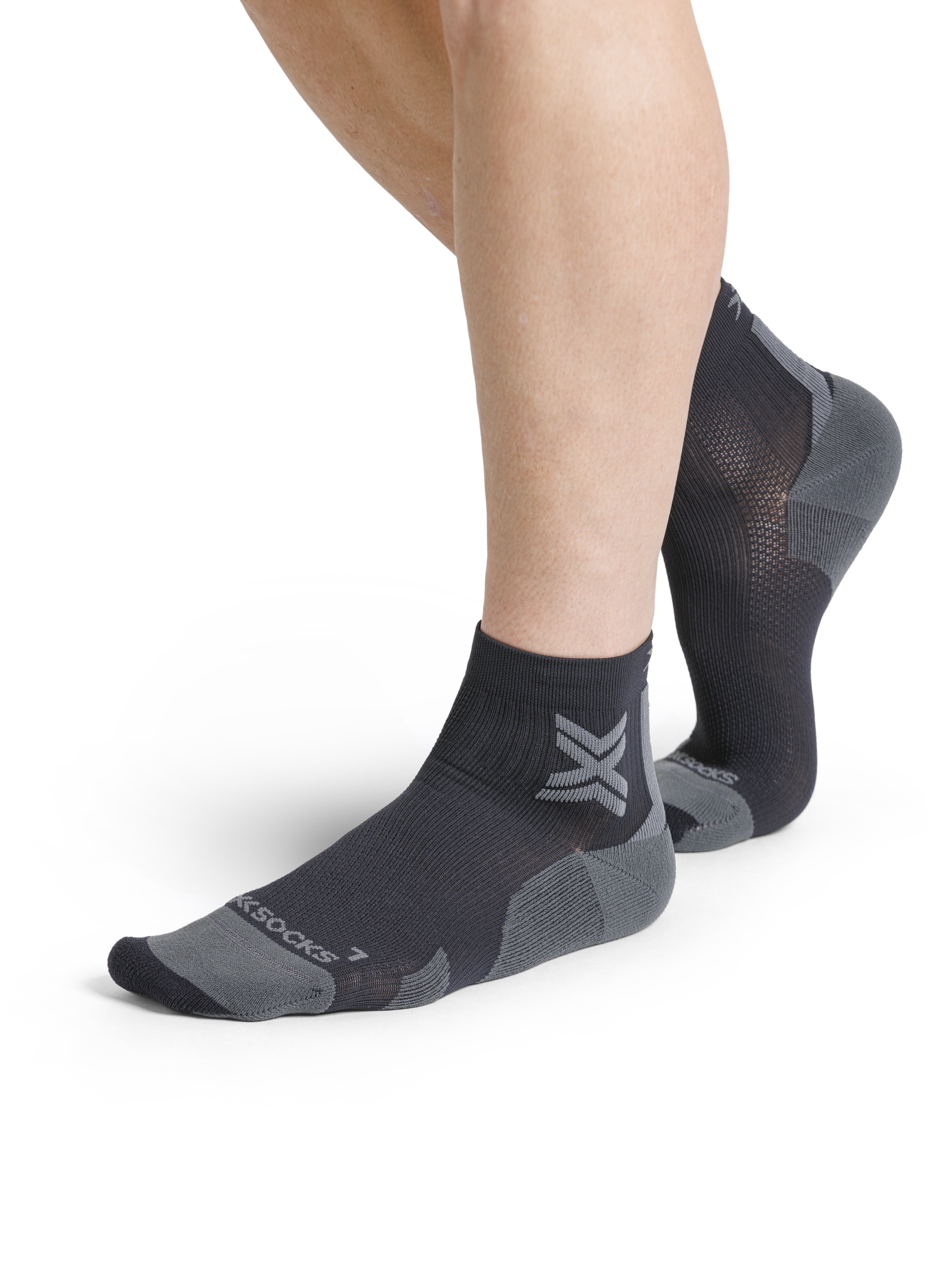 x-bionic-run-discover-ankle-laufsocken-black-39-41 image 3