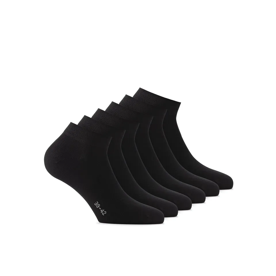 rohner-sneaker-bamboo-sneakersocken-9er-pack-schwarz-bambus image 1