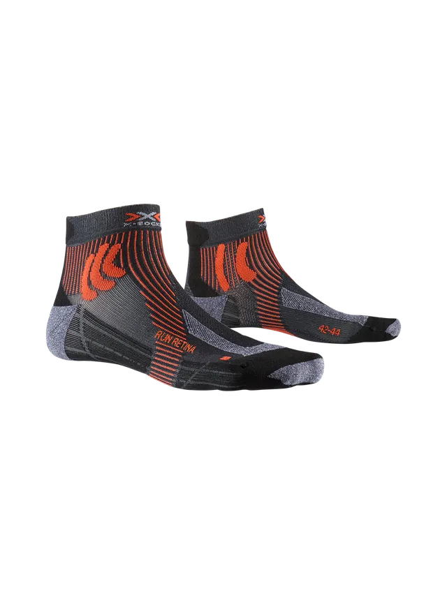 x-bionic-run-retina-laufsocken-stone-grey-39-41 image 1