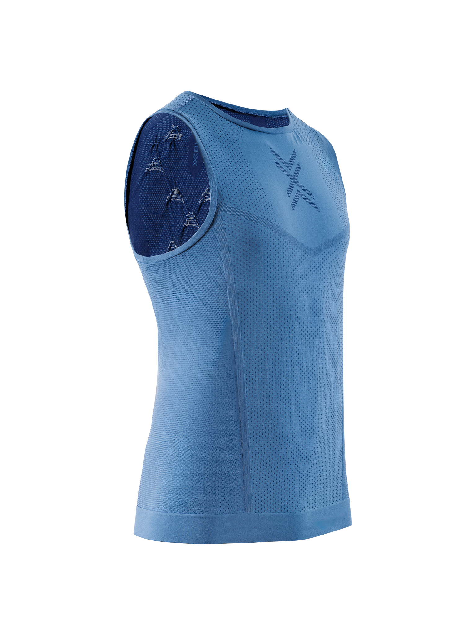 x-socks-xceed-run-tank-top-herren-m-slate-blue image 1