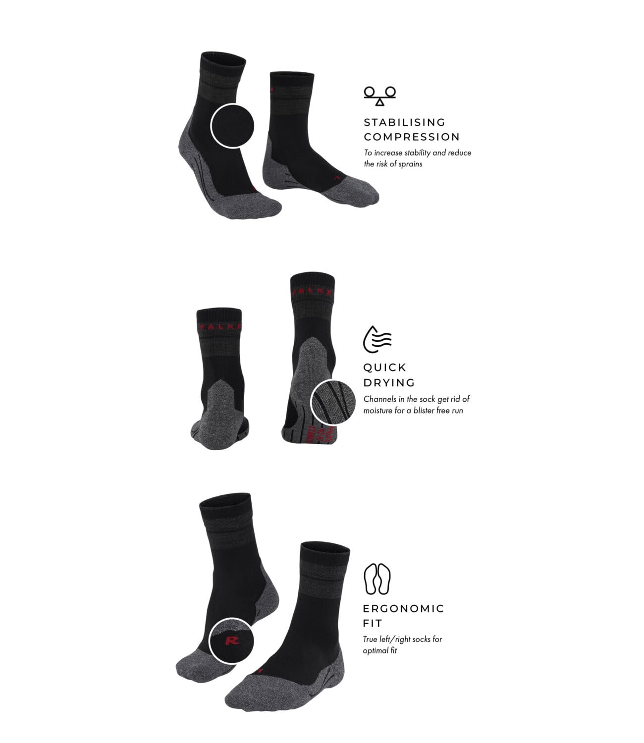 falke-tk2-stabilizing-wandersocken-damen-merino-kompression image 4