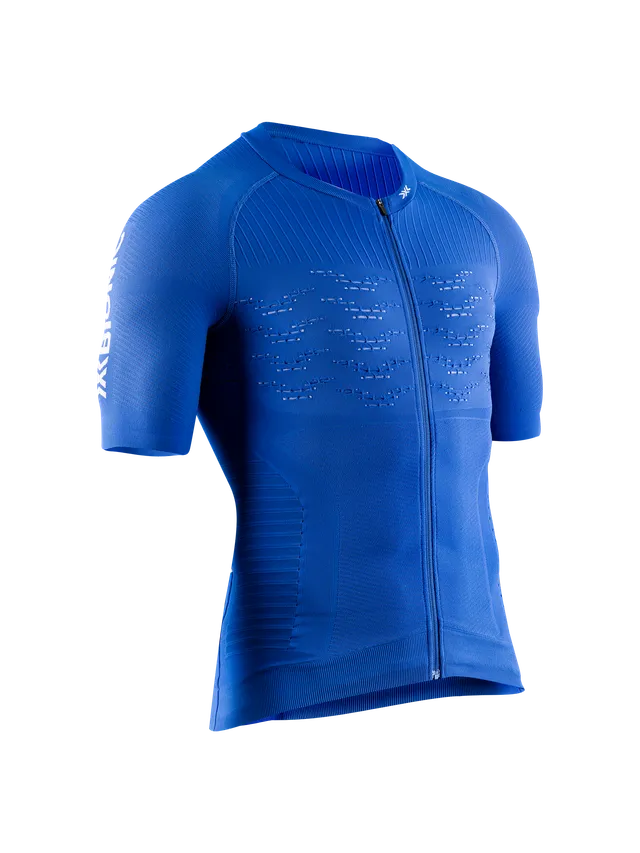 x-bionic-effektor-4d-cycling-zip-shirt-herren-blue-blossom image 1
