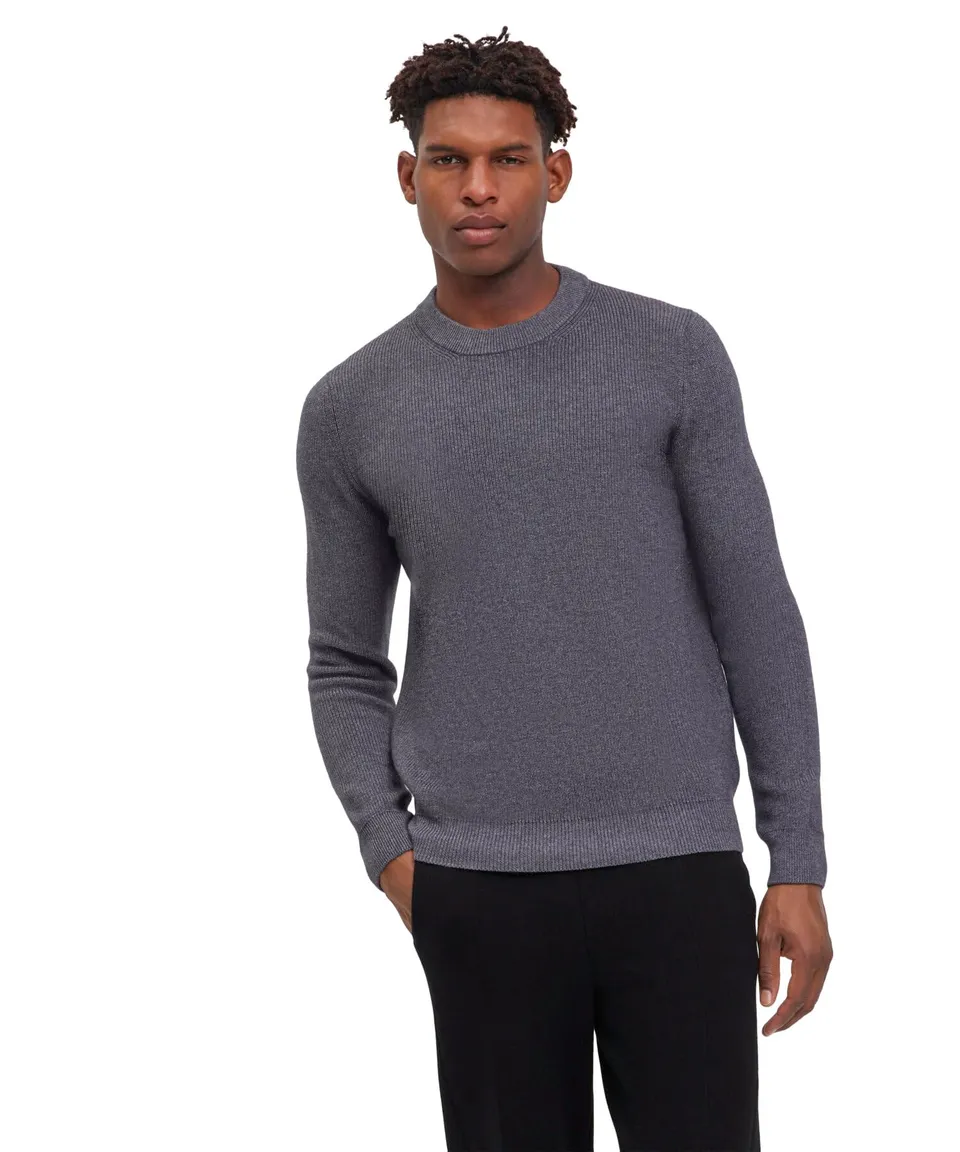 falke-merino-basic-herren-pullover-rundhals-baumwolle-wolle image 1