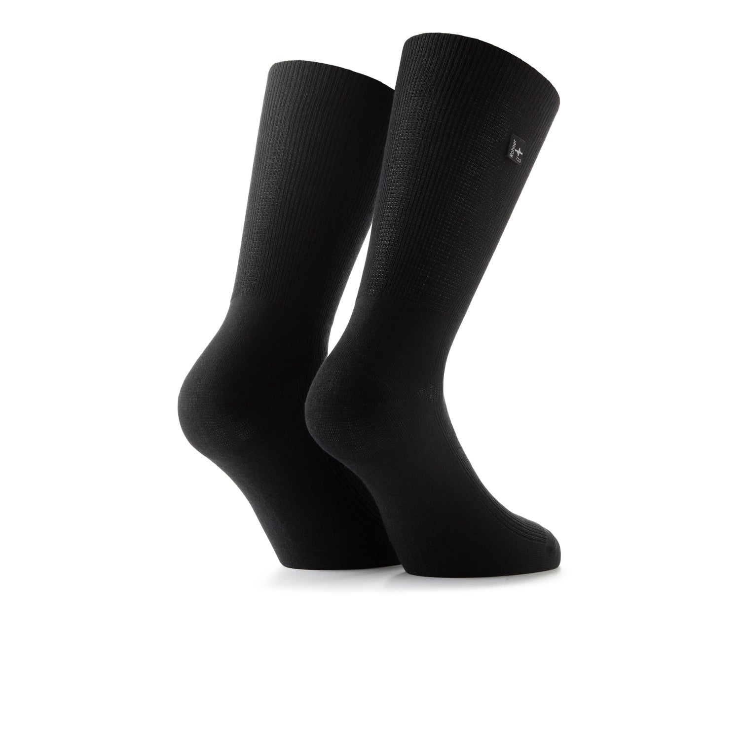 rohner-diabetic-socks-cotton-diabetikersocken-baumwolle-schwarz image 2