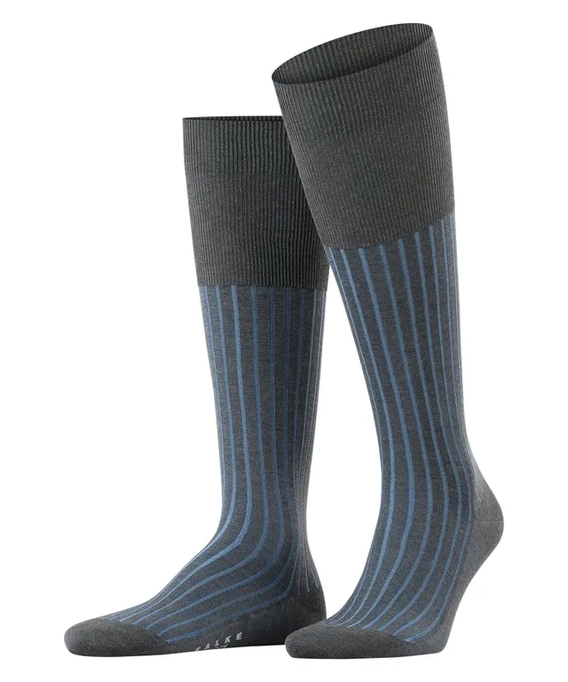 falke-shadow-herren-kniestr-mpfe-baumwolle-grau-43-44 image 1