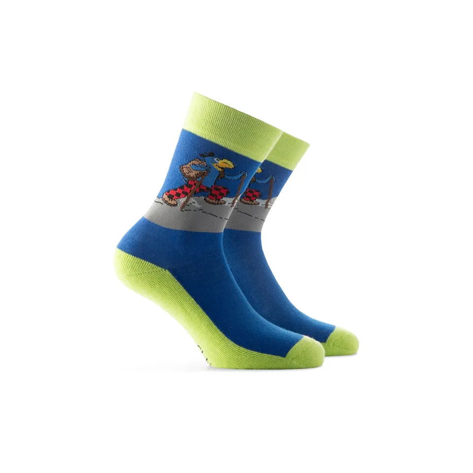rohner-globi-trekking-2-0-kindersocken-limette-27-30 image 1