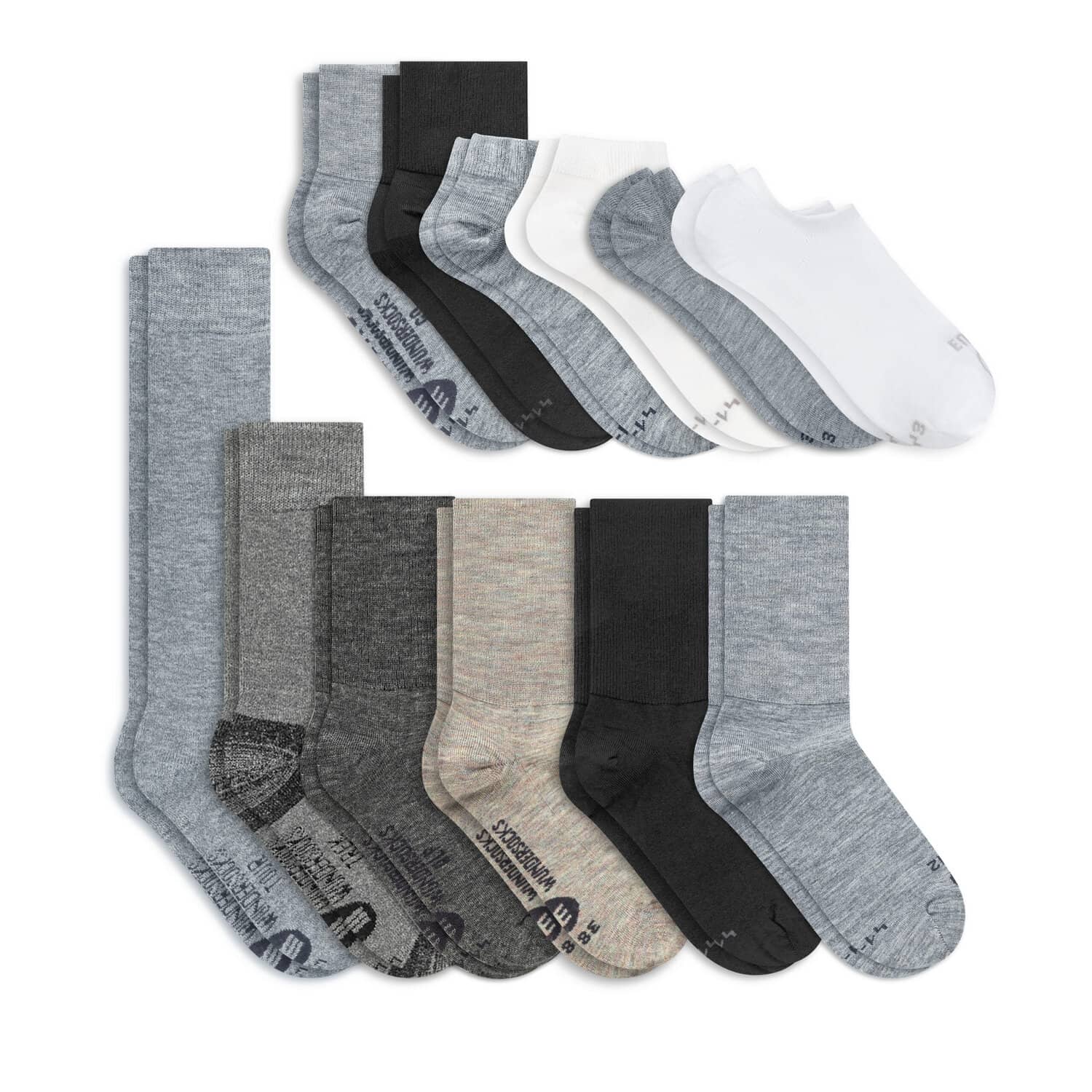wundersocks-all-season-merino-socken-12er-pack image 1