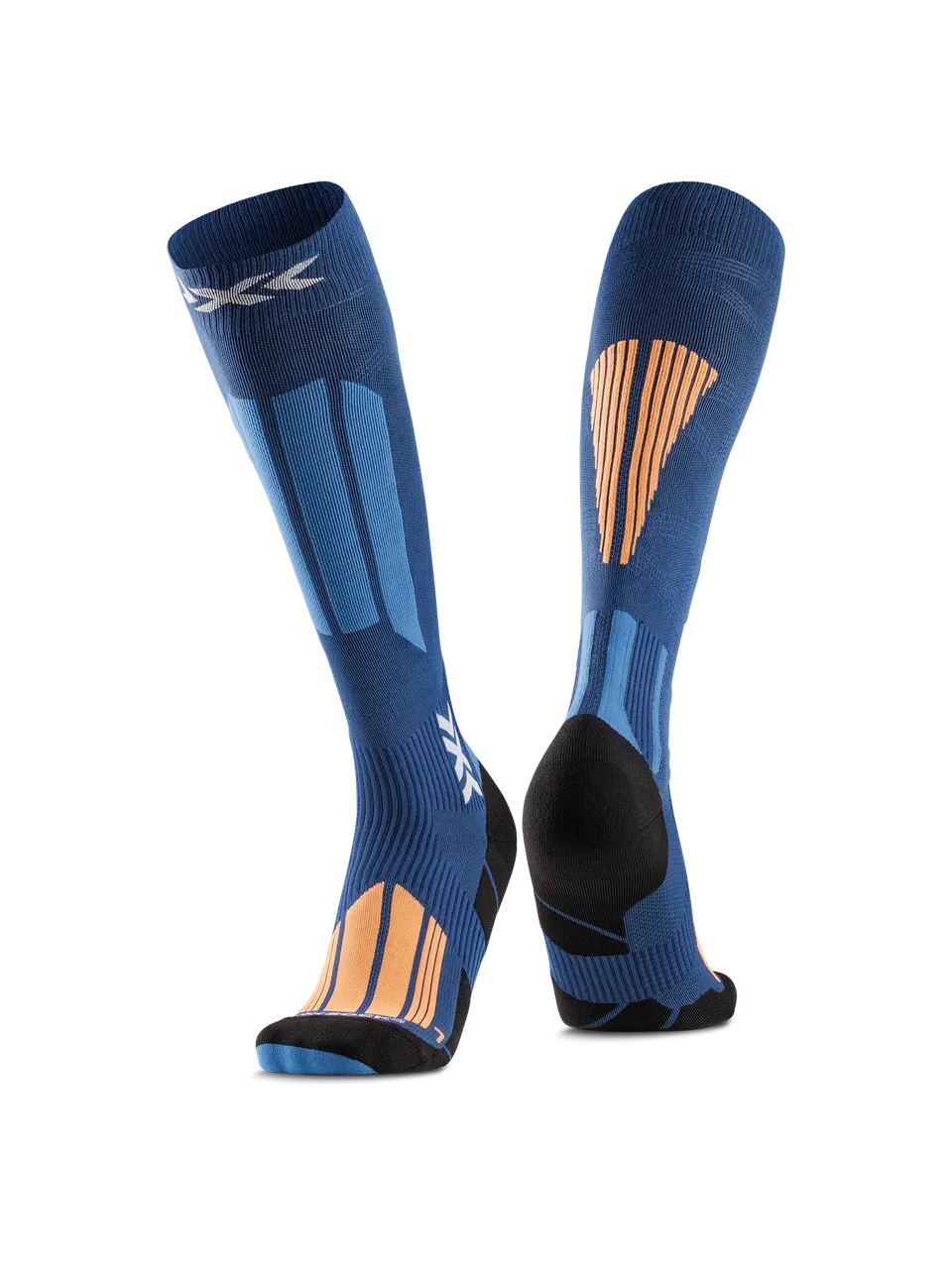 x-socks-ski-touring-expert-otc-skisocken-marine-orange-42-44 image 1
