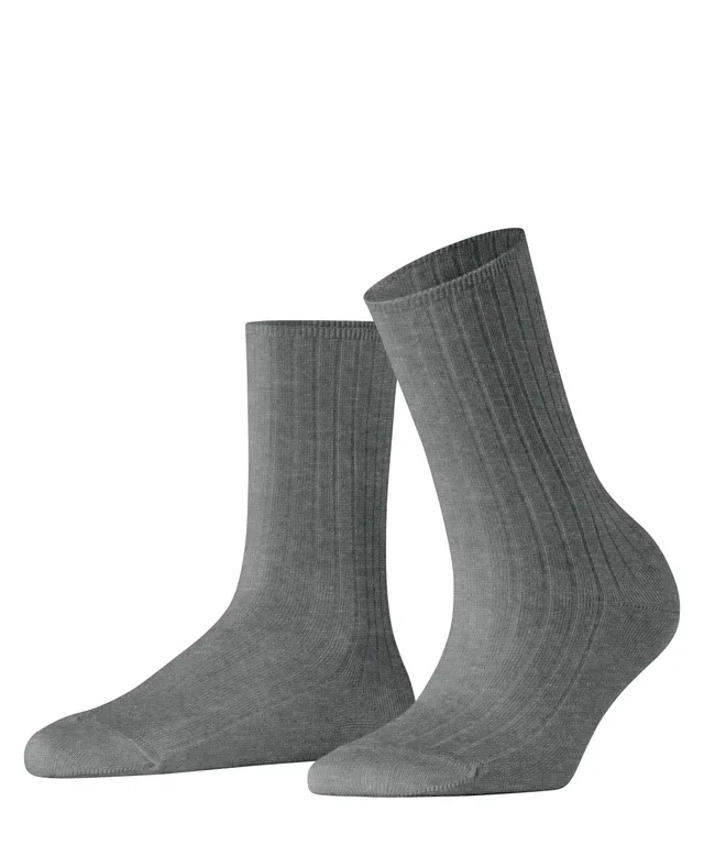 falke-cotton-touch-cotton-rib-socken-grau-39-42 image 1