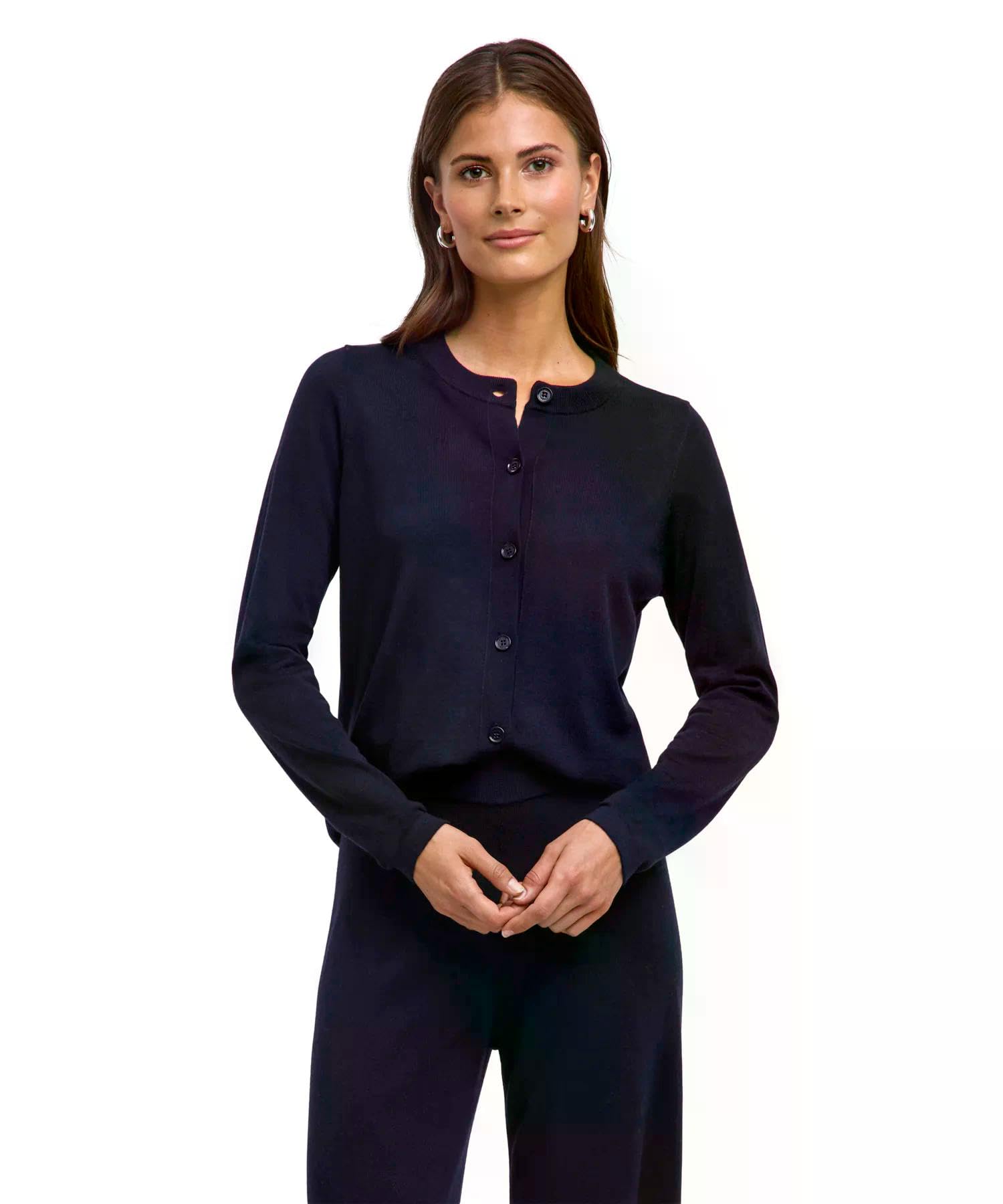 falke-cotton-touch-strickjacke-schwarz-merinowolle image 8