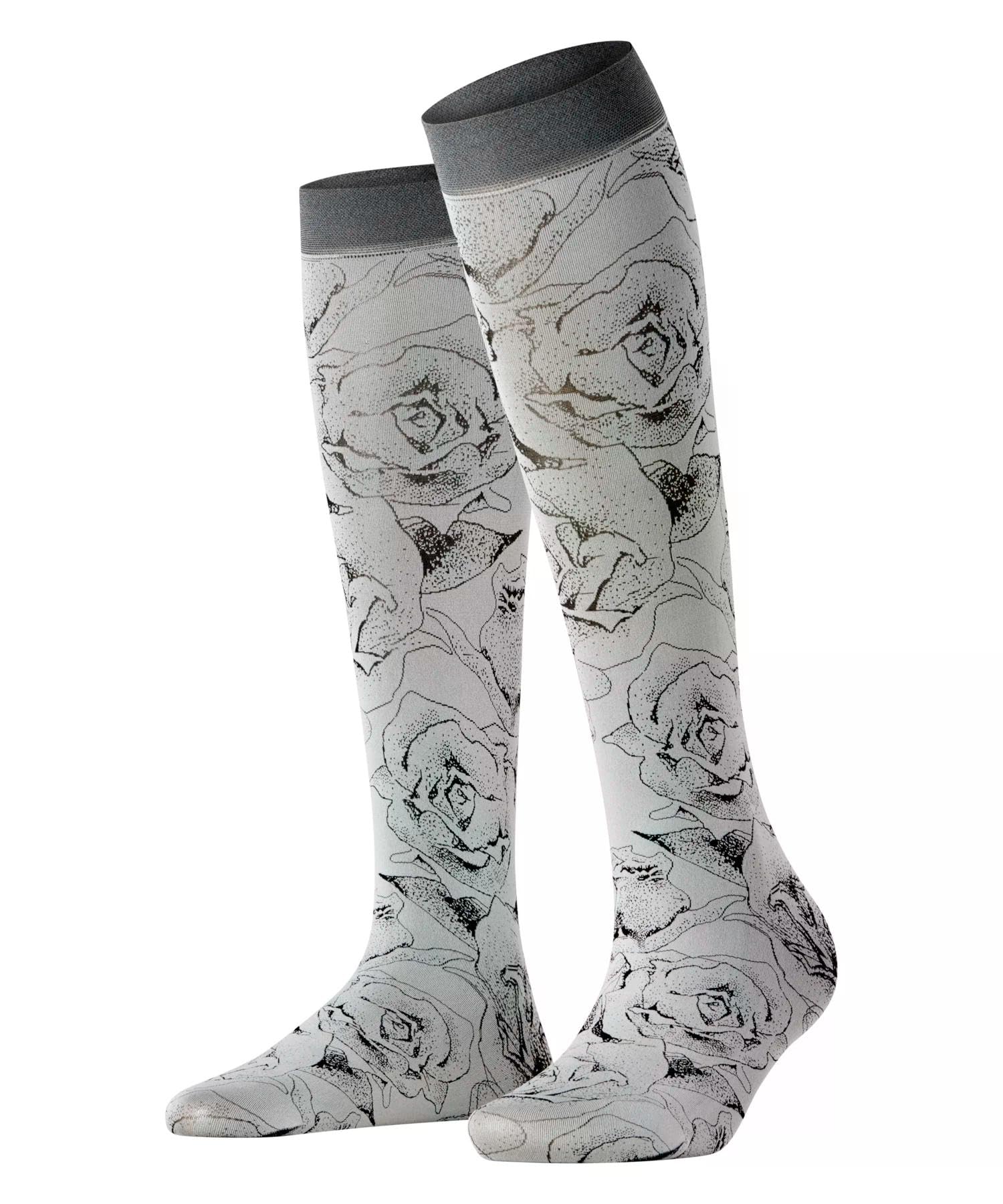 falke-rose-brush-kniestr-mpfe-silver-grau-35-38 image 8