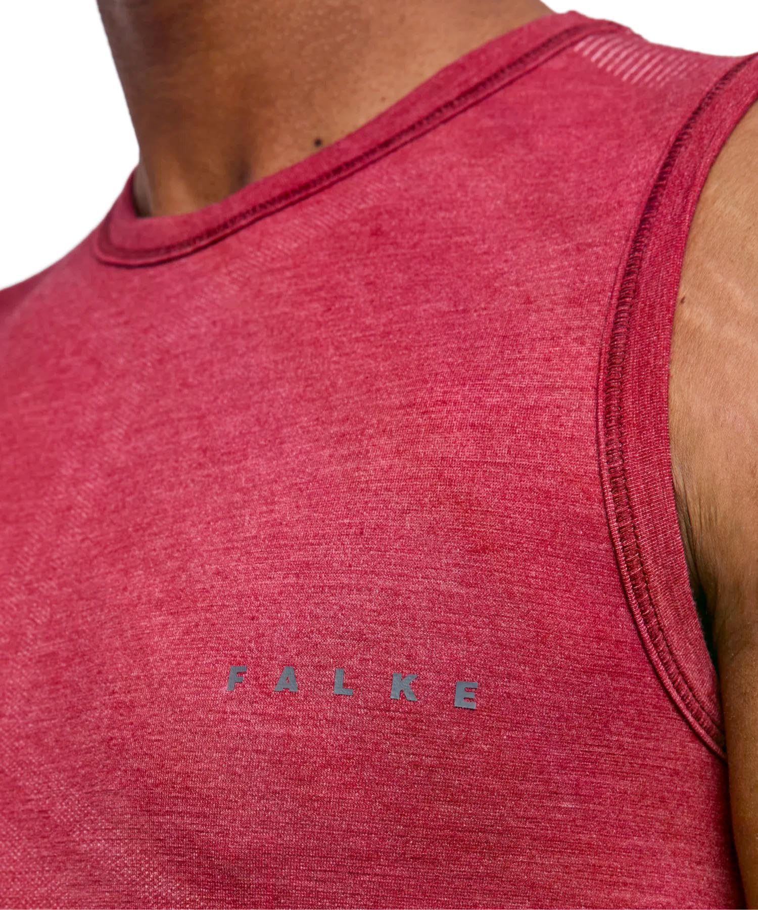 falke-wool-tech-light-singlet-herren-rot-ruby-8830-merino image 6