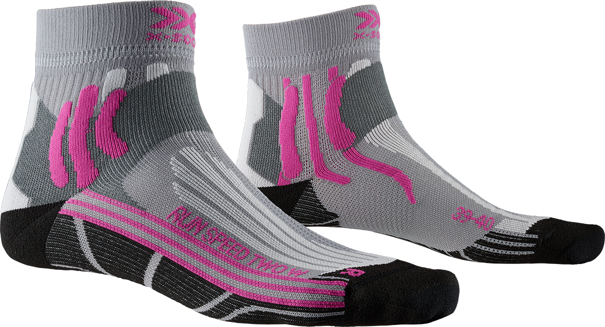 x-socks-run-speed-two-laufsocken-damen-sunset-orange-kurz image 7