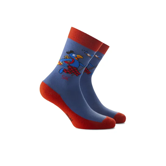 rohner-sac-globi-trekking-kindersocken-27-30-rot image 1