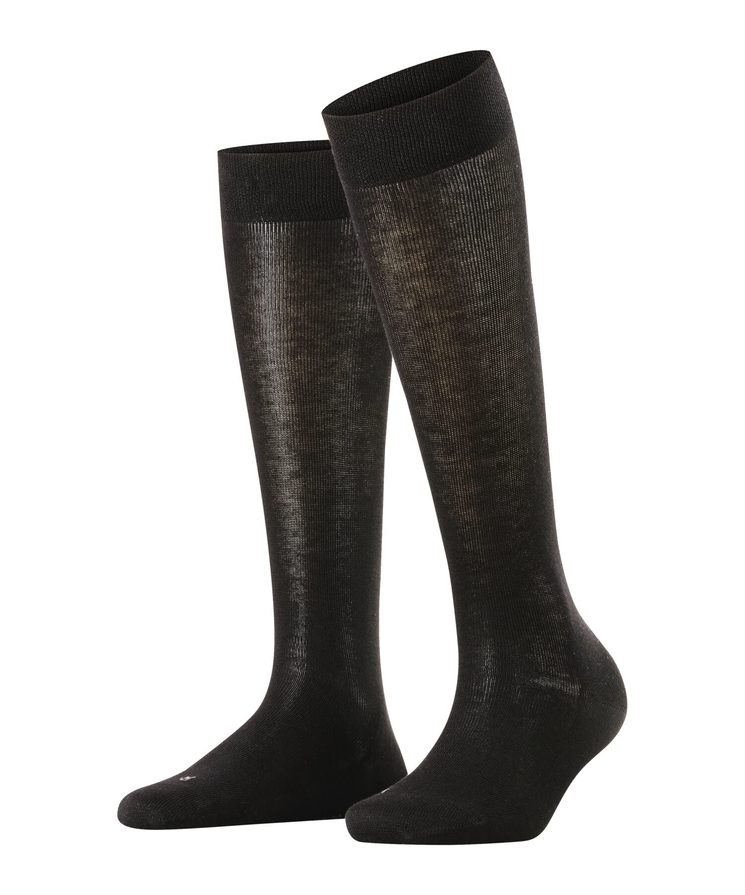 falke-sensitive-london-damen-kniestr-mpfe-schwarz-1-paar-baumwolle image 6