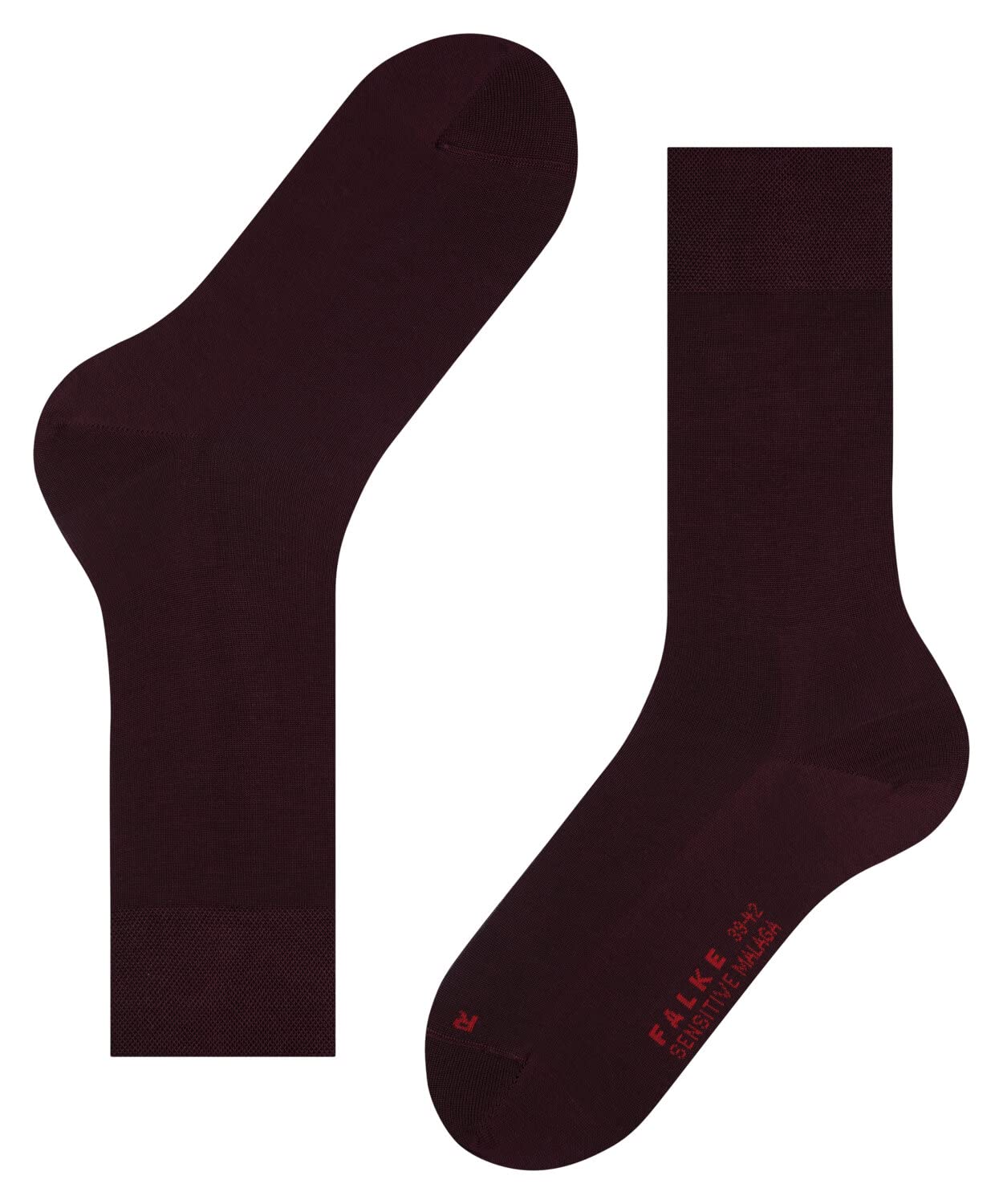 falke-sensitive-malaga-socken-herren-barolo-rot-baumwolle image 6