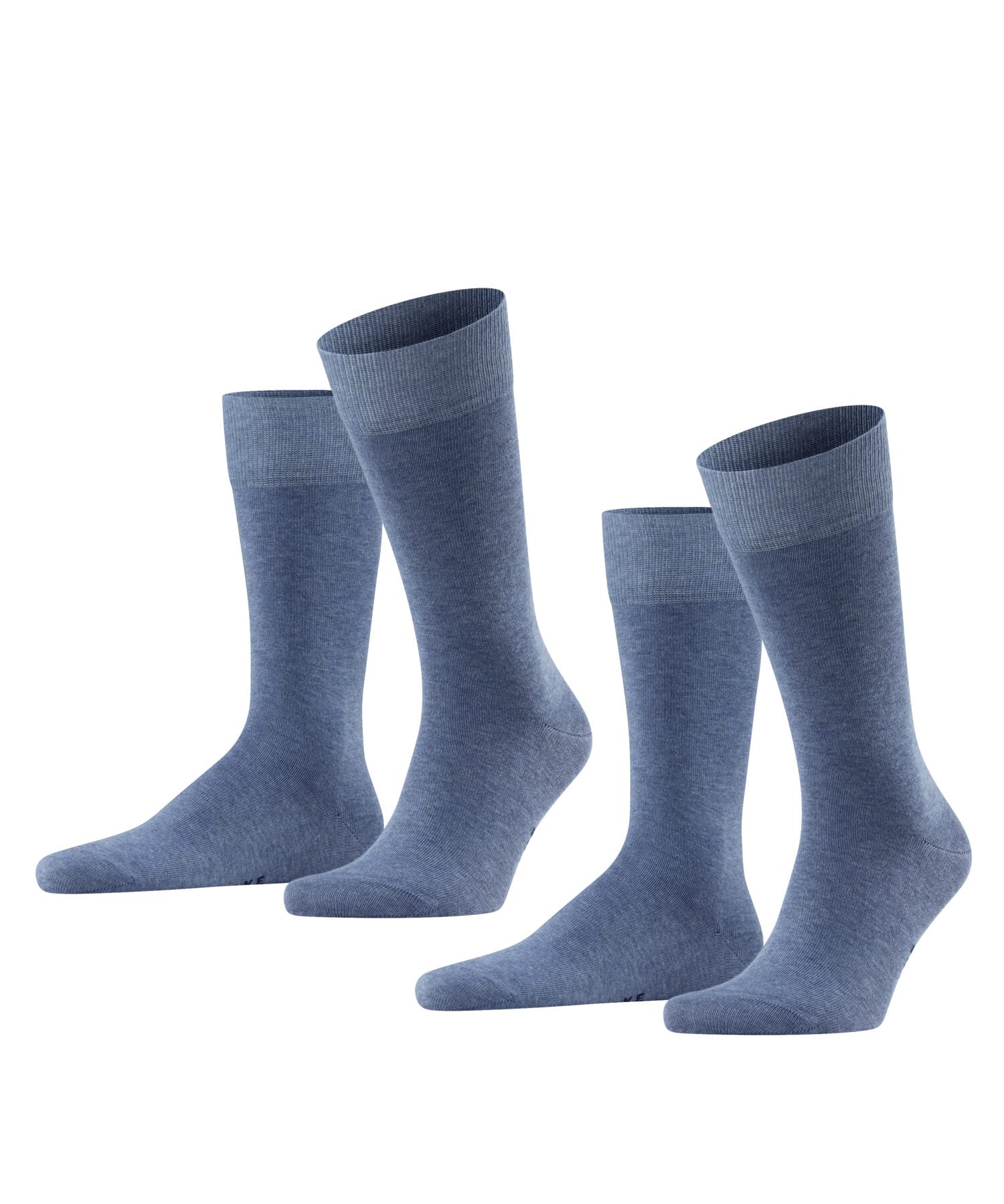 falke-happy-2-pack-herrensocken-baumwolle-schwarz-39-42 image 8