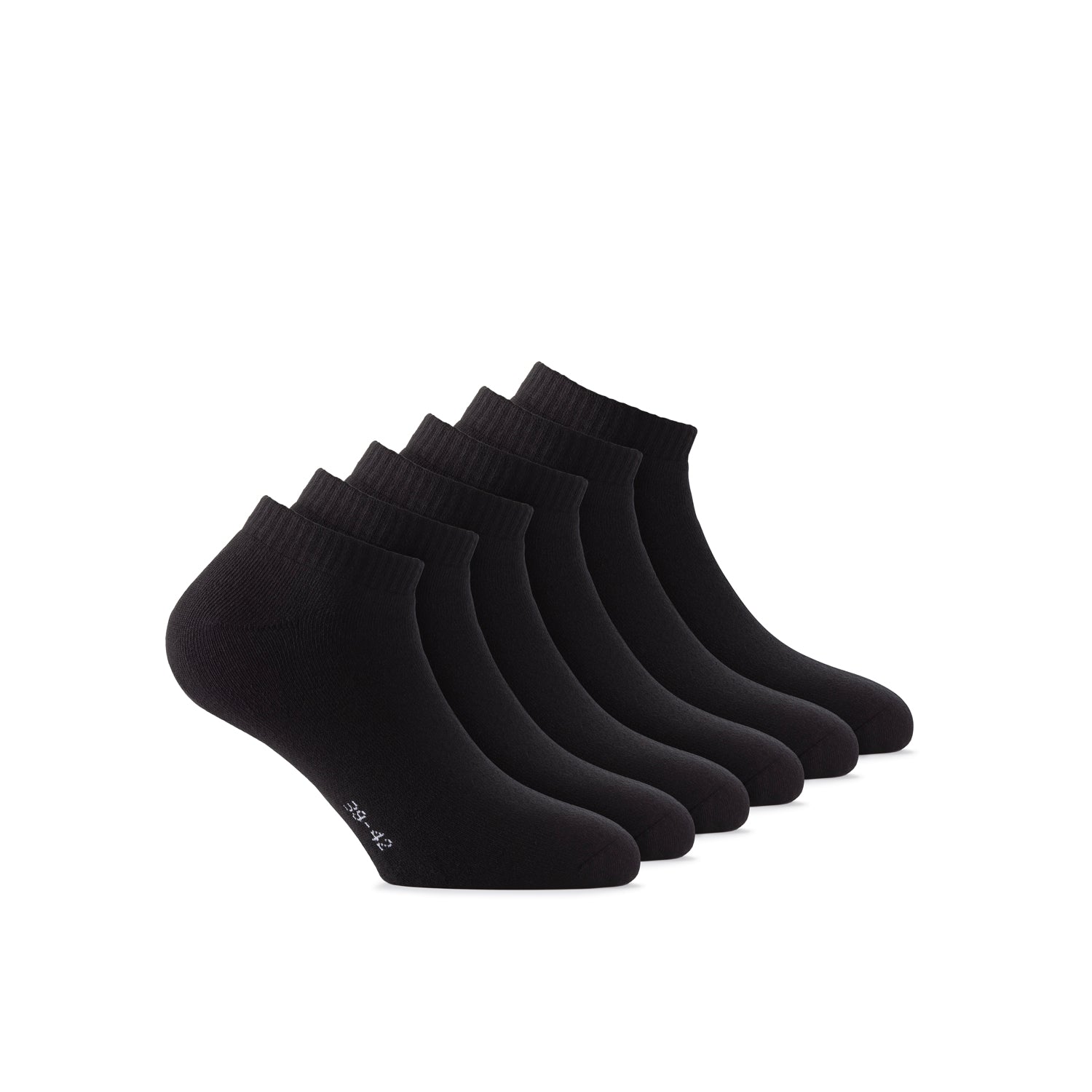 rohner-sport-sneaker-sneakersocken-15er-pack-schwarz-baumwolle image 1
