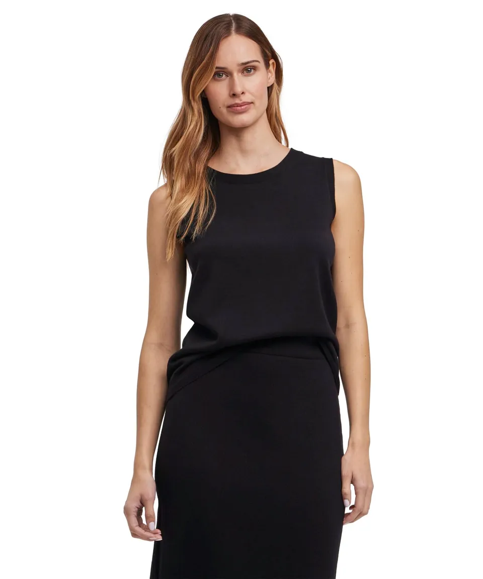 falke-cotton-touch-strick-top-weste-wei-bio-baumwolle image 1