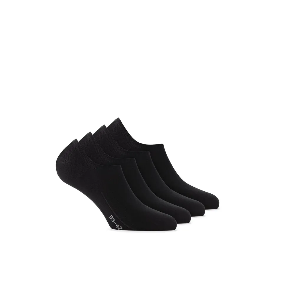 rohner-footies-sneakersocken-wei-2er-pack-39-42-baumwolle image 1
