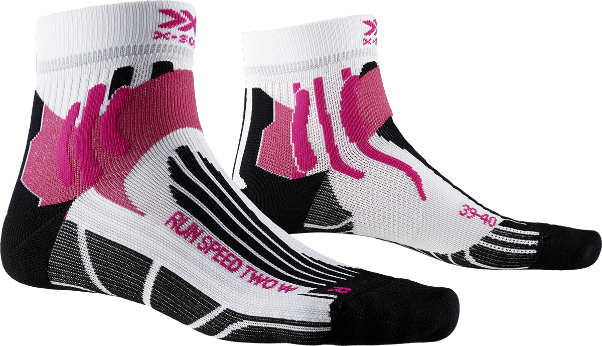 x-socks-run-speed-two-laufsocken-damen-sunset-orange-kurz image 3