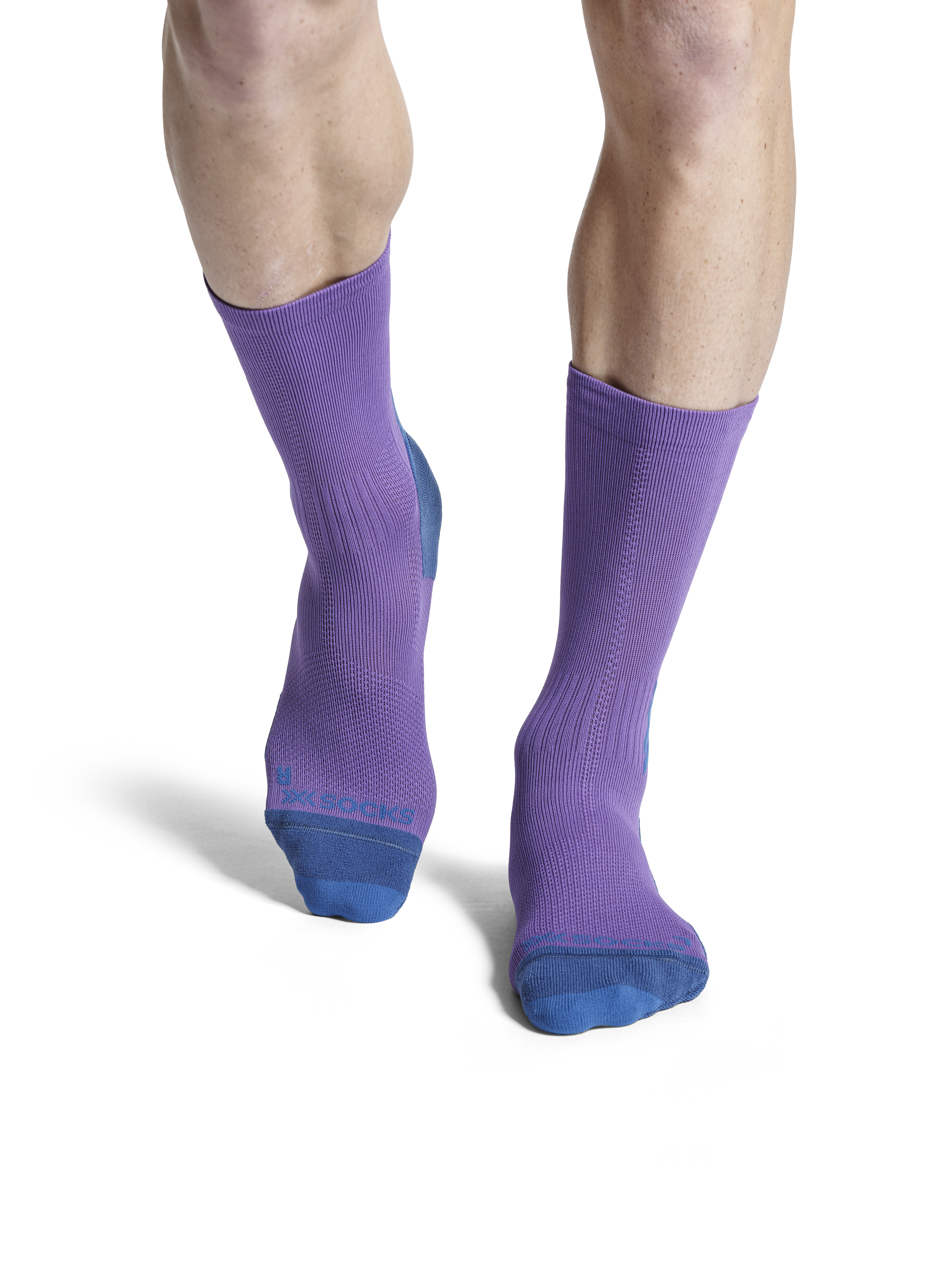 x-bionic-run-discover-crew-laufsocken-neobergine-39-41 image 3