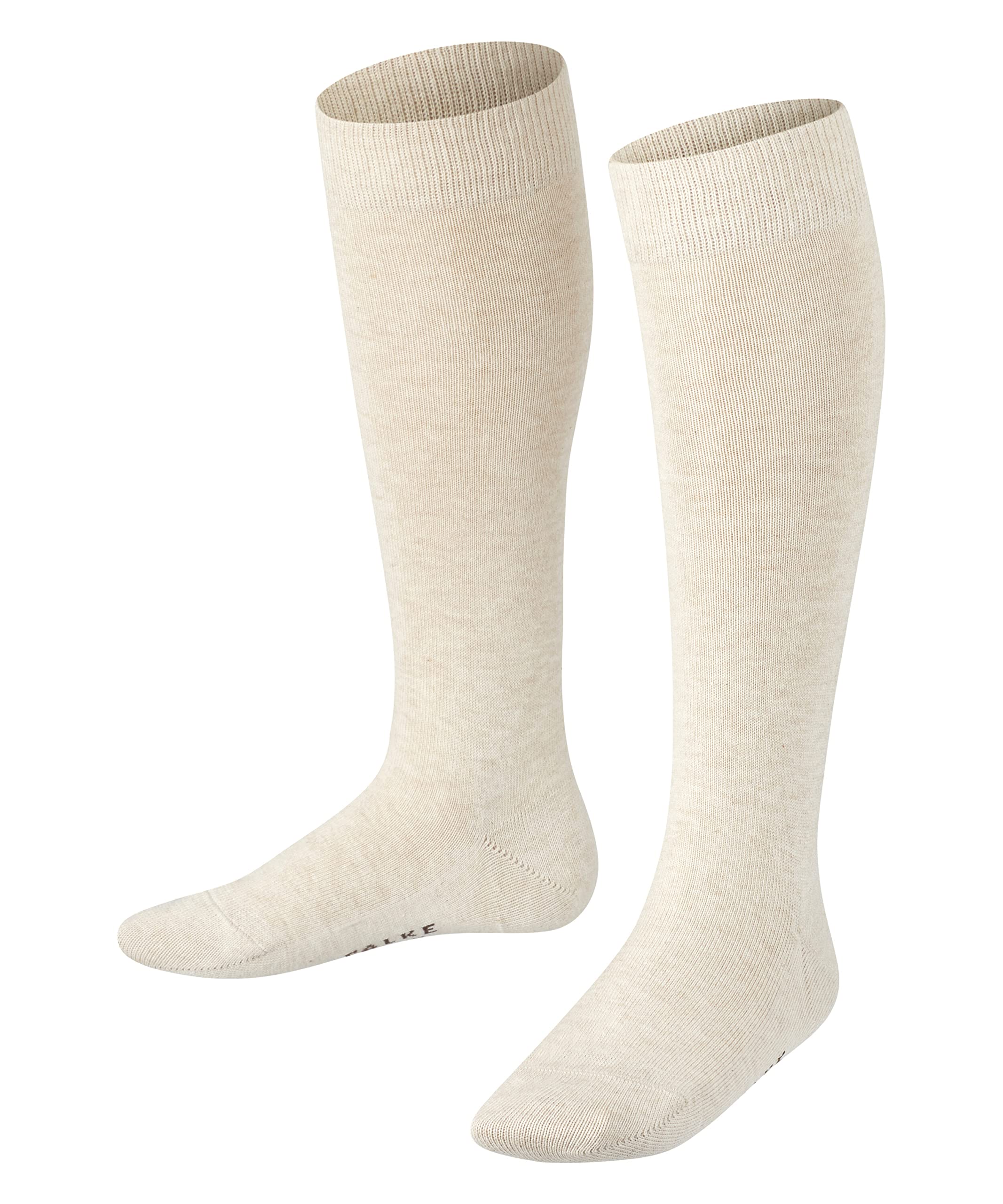 falke-family-kinder-kniestr-mpfe-baumwolle-schwarz-27-30-1-paar image 1