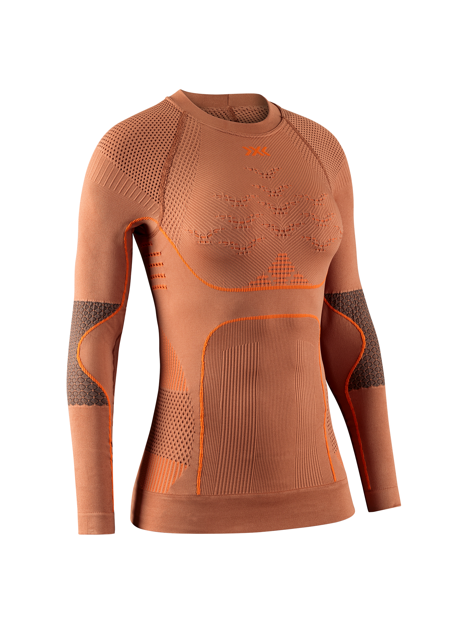 x-bionic-outdoor-energizer-4-0-shirt-langarm-damen-golden-earth image 1