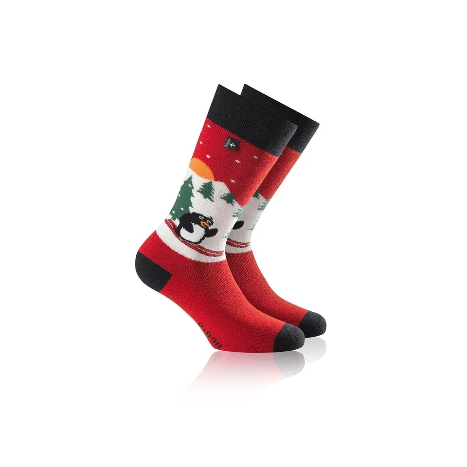 rohner-pinguin-kindersocken-volcano-wollmischung image 1