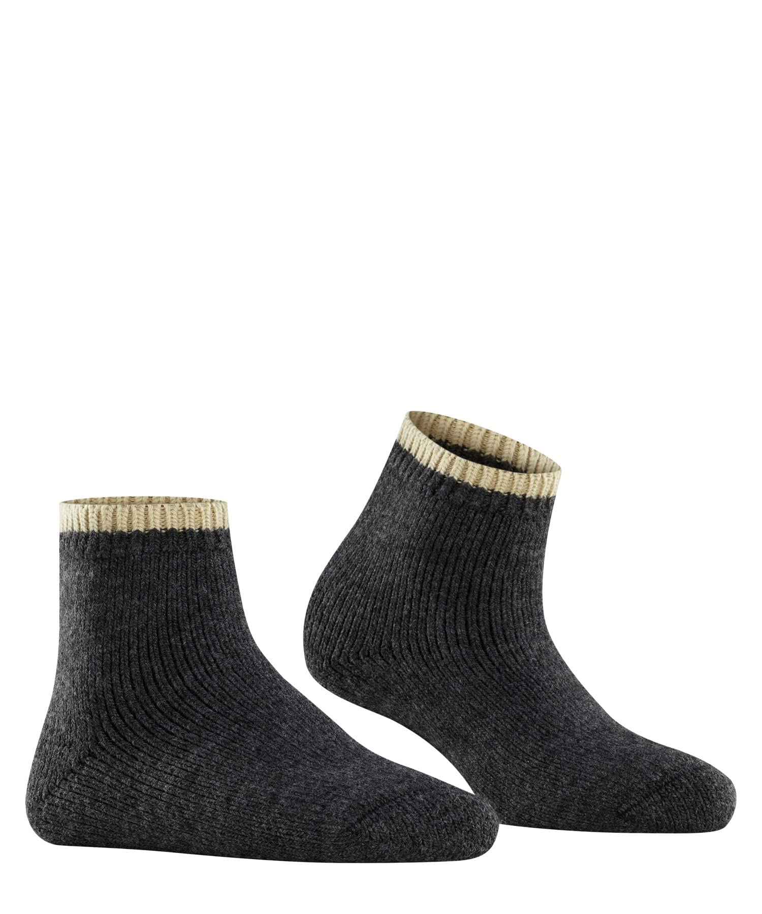 falke-cosy-wool-cosy-plush-socken-anthracite-melange-alpaka image 3