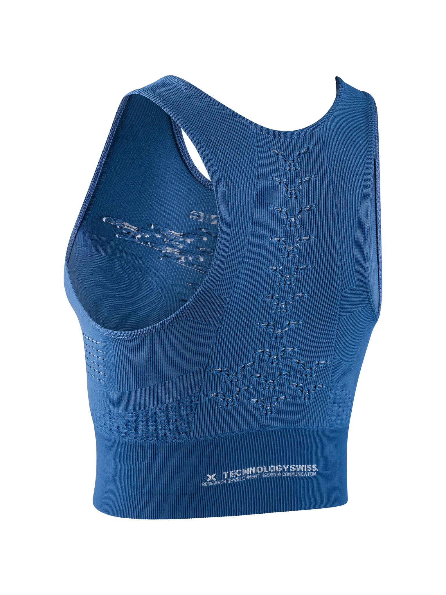 x-socks-energizer-4-0-fitness-crop-top-damen-jeans-blue-m image 2
