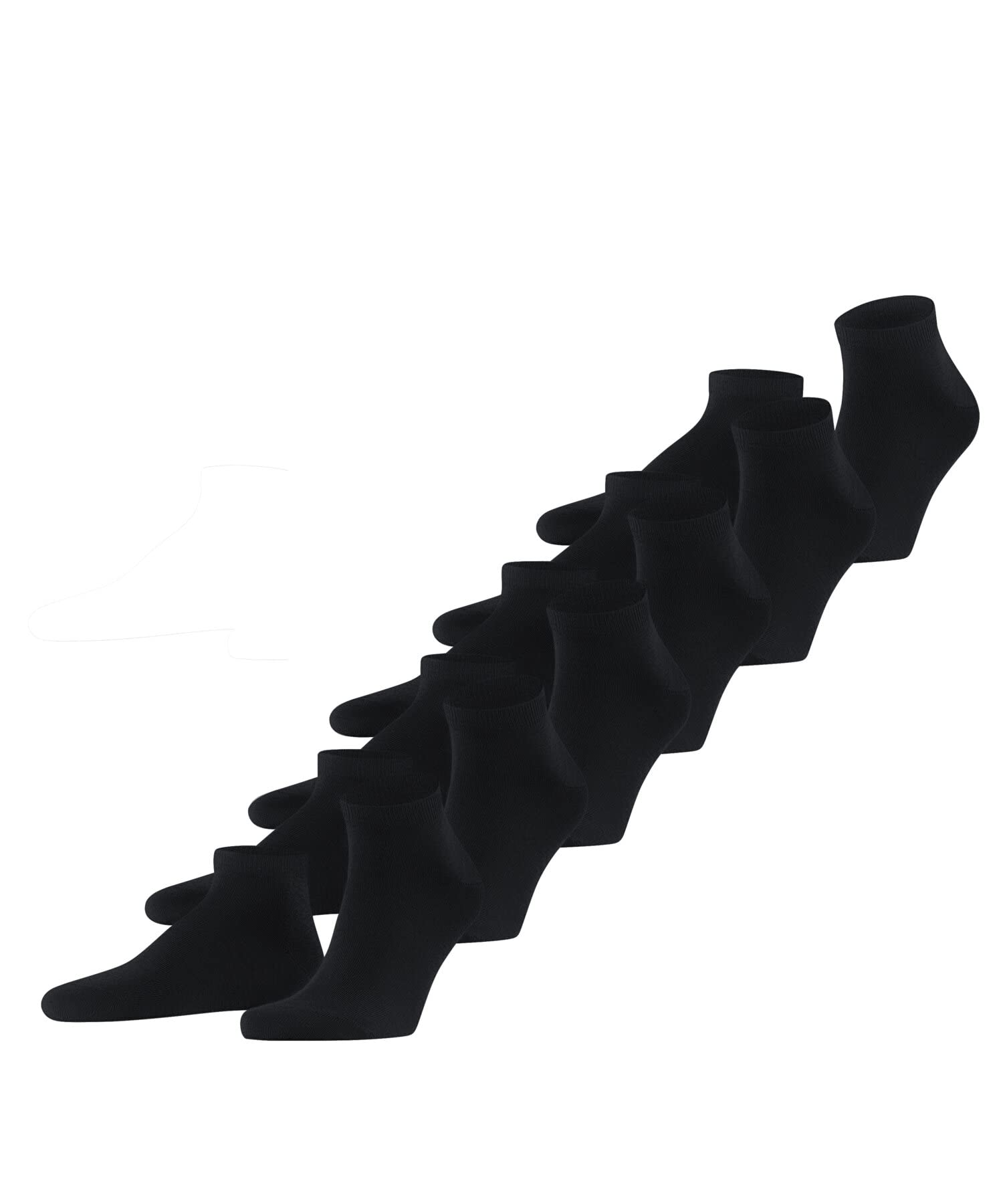 falke-happy-herren-sneakersocken-baumwolle-wei-39-42-6-paar image 8