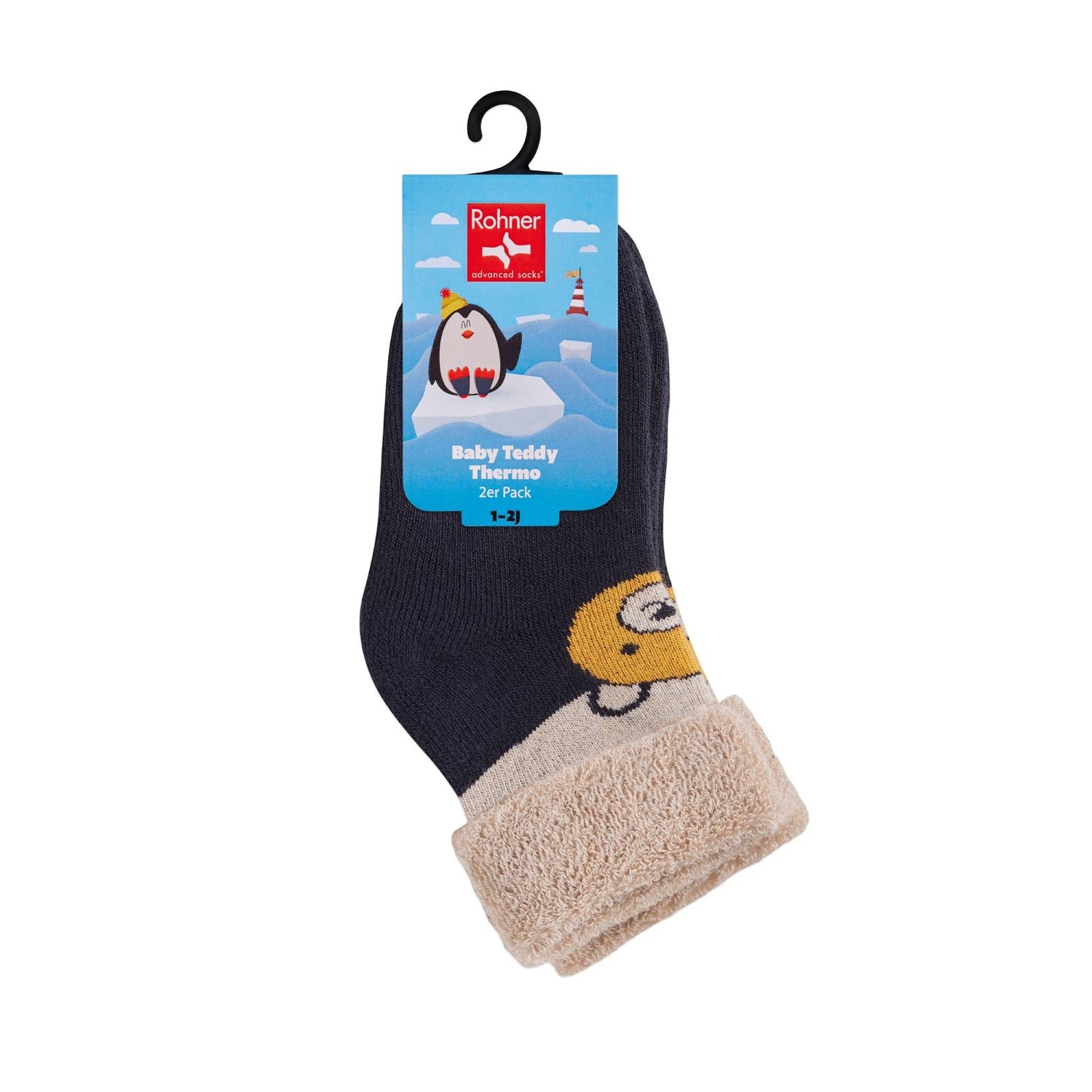 rohner-baby-teddy-thermo-babysocken-2er-pack-bio image 1